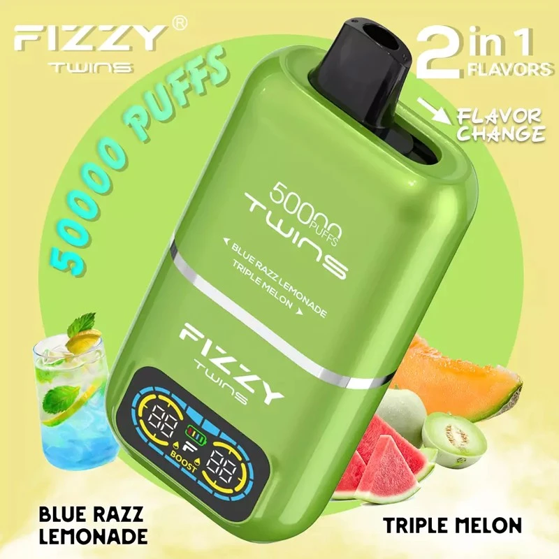 Fizzy Twins 50k Puffs