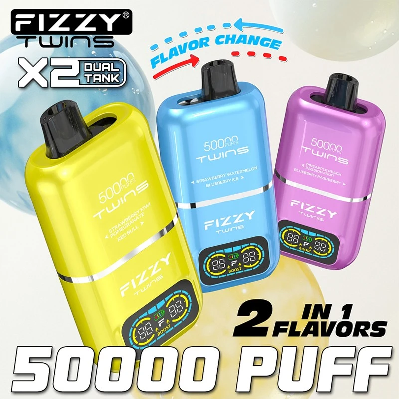 Fizzy Twins 50k Puffs